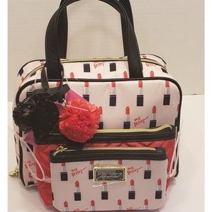 Betsey Johnson 3 pc Weekend Set